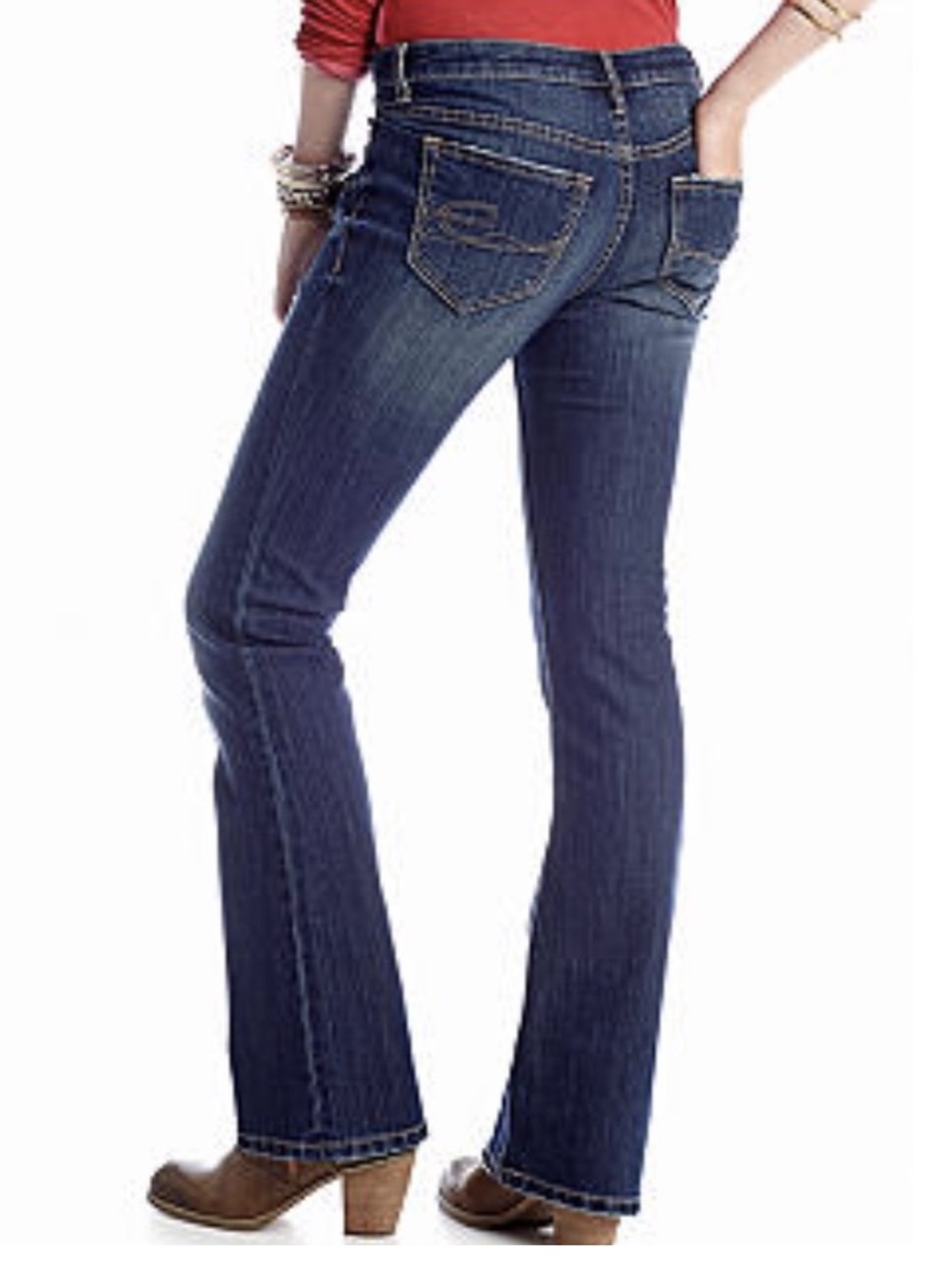 CHIP AND PEPPER BOOTCUT DENIM JEANS